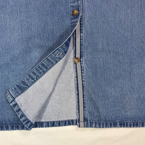 Charter Club Maxi Denim Skirt- Size 16 - Picture 2 of 12